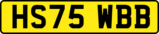 HS75WBB