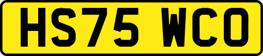 HS75WCO