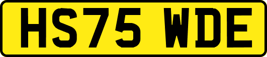HS75WDE