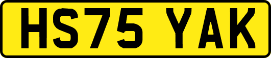 HS75YAK