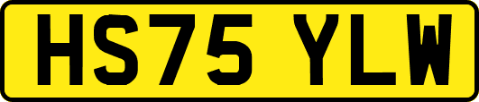 HS75YLW