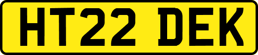 HT22DEK