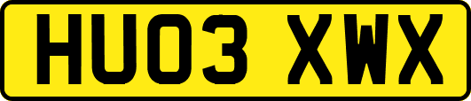 HU03XWX