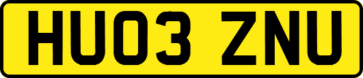 HU03ZNU