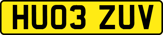 HU03ZUV