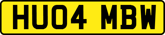 HU04MBW