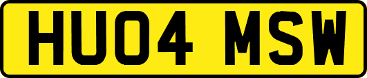 HU04MSW