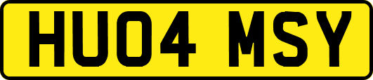 HU04MSY