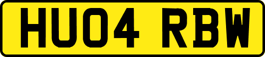 HU04RBW