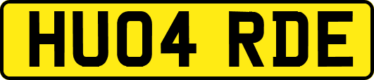 HU04RDE