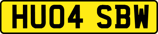 HU04SBW