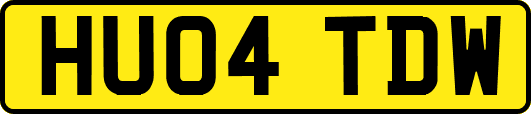 HU04TDW