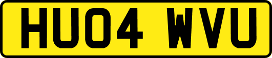 HU04WVU