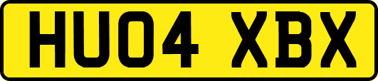 HU04XBX
