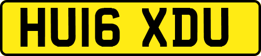 HU16XDU