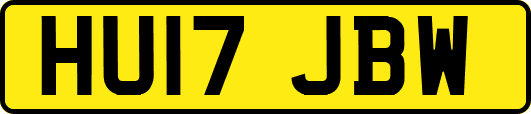 HU17JBW