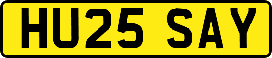 HU25SAY