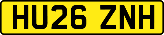 HU26ZNH