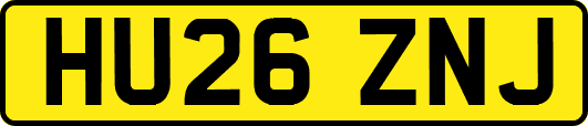 HU26ZNJ