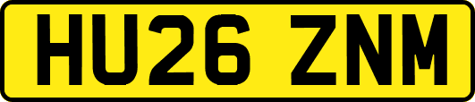 HU26ZNM