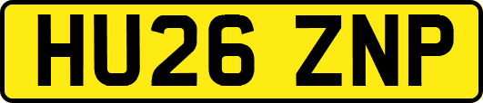 HU26ZNP