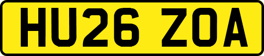HU26ZOA