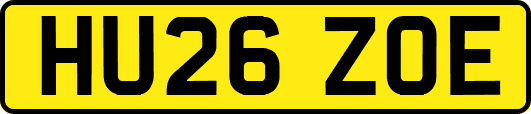 HU26ZOE