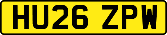 HU26ZPW
