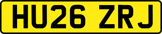 HU26ZRJ