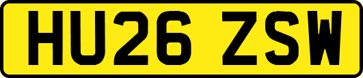 HU26ZSW