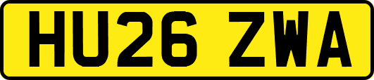 HU26ZWA