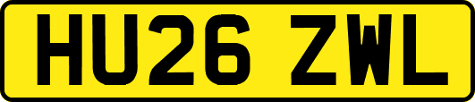 HU26ZWL