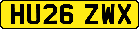 HU26ZWX