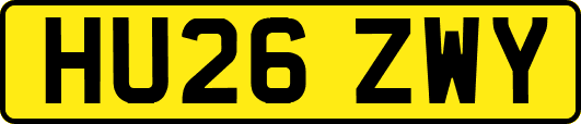 HU26ZWY