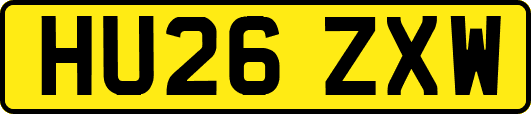 HU26ZXW