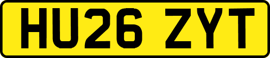 HU26ZYT