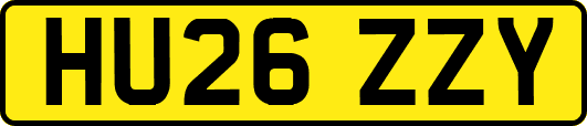 HU26ZZY