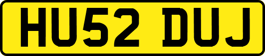 HU52DUJ