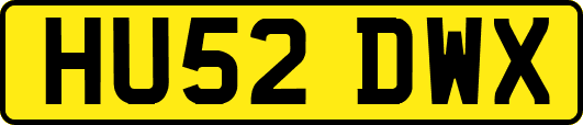 HU52DWX