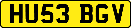 HU53BGV