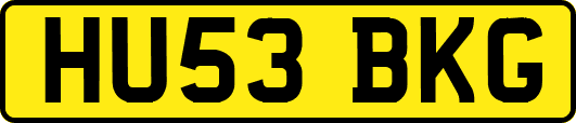HU53BKG