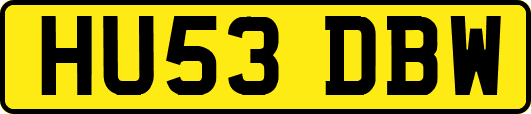 HU53DBW