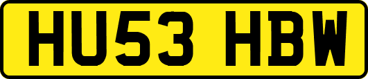 HU53HBW