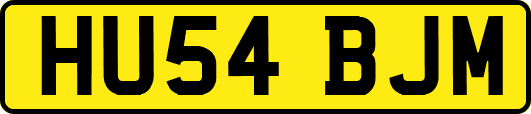 HU54BJM