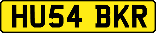 HU54BKR