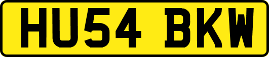 HU54BKW