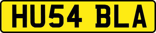 HU54BLA