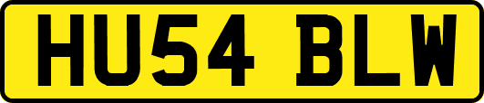 HU54BLW