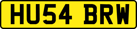 HU54BRW