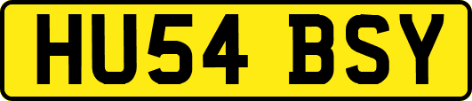 HU54BSY